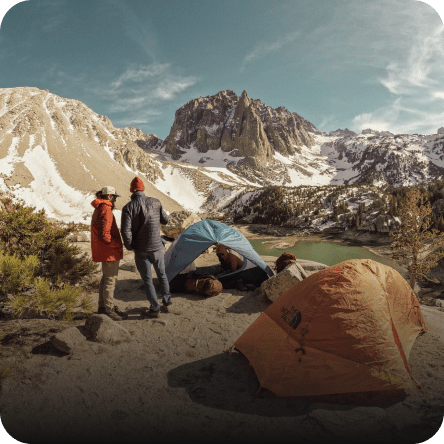 GoPro ハイキング キャンプ