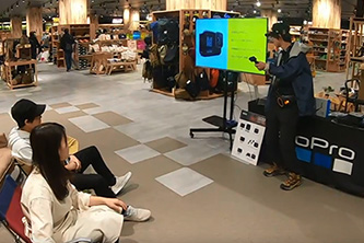 GoProをはじめよう! タッチ&トライ（+お得な即売会）イベントを、11/9(土)、10(日)「アルペンアウトドアーズららぽーと沼津店」で開催しました!