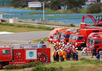 平成26年度緊急消防援助隊関東ブロック合同訓練会場にSAFE+（セーフプラス）を提供 画像2