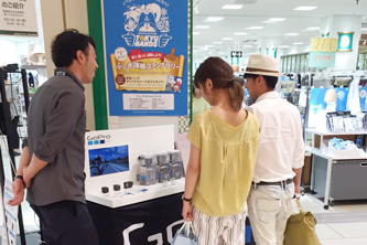 7月17日(月)「東急ハンズあべのキューズモール店」でGoPro体験会を開催しました!!