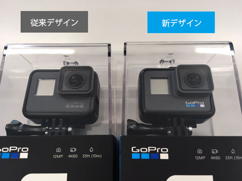 GoPro HERO6 Black デザイン仕様変更のご案内 GoPro(ゴープロ)日本正規