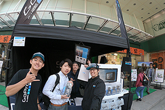 3月31日（土）～4月1日（日）「東急ハンズ渋谷店」でGoPro体験会を開催しました!!