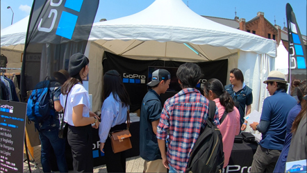 GoProをはじめよう! タッチ&トライ（+お得な即売会）イベントを、5月25日(土)、26日（日）横浜赤レンガ地区野外特設会場「GREENROOM FESTIVAL '19」で開催!