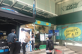 6月16日(土)・17日(日)「東急ハンズ渋谷店」でGoPro体験会を開催しました!!