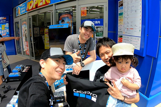 6月23日(土)〜24日(日)「エディオン広島本店」でGoPro体験会を開催しました!!