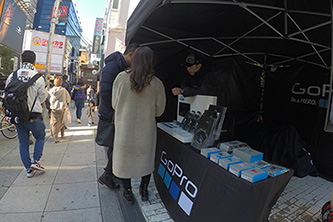 GoProをはじめよう! タッチ&トライ（+お得な即売会）イベントを、11/9(土)、10(日)「スポタカ心斎橋BIGSTEP本店」で開催!