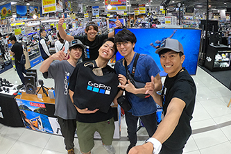 6月22日(土)、23日（日）「ビックカメラ名古屋JRゲートタワー店」でGoProをはじめよう! タッチ&トライ（+お得な即売会）イベントを開催しました!!