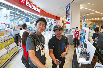 GoProをはじめよう! タッチ&トライ（+お得な即売会）イベントを、7/27(土)、28(日)「ビックカメラ　ラゾーナ川崎店」で開催しました!