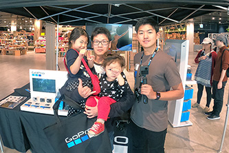GoProをはじめよう! タッチ&トライ（+お得な即売会）イベントを、11/16(土)、17(日)「アルペンアウトドアーズ フラッグシップストア 柏店」で開催しました!