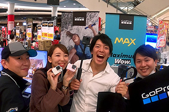 GoPro Demonstration Event 'GoPro Tryout' (+ Special deals on merchandise) November 16 - 17 @ Alpen Outdoors Kashiwa Flagship Store