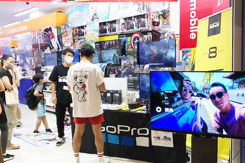 GoProをはじめよう! タッチ&トライ（+お得な即売会）イベントを、9/5(土)～6(日)「ノジマ　ららぽーと横浜店」で開催しました!