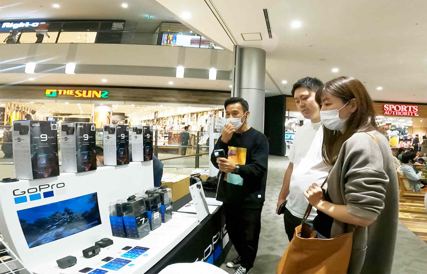 GoProをはじめよう! タッチ&トライ（+お得な即売会）イベントを、9/26(土)、27(日)「THE SUNS イオンモール四條畷店」で開催しました!