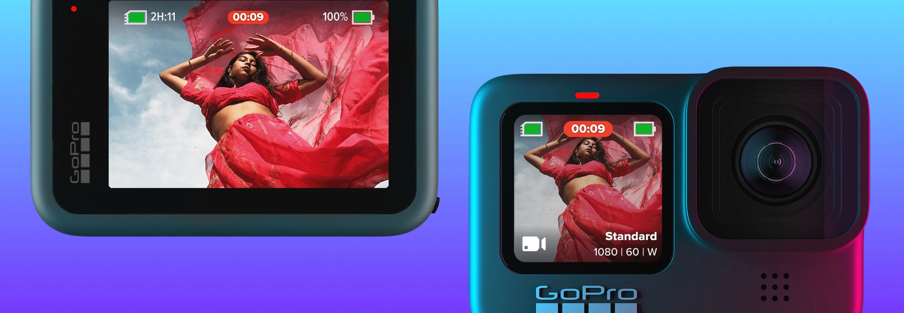 ゴープロ GoPro HERO9 Black Waterproof Action Camera with Front LCD, Touch Rear Scr 送料無料