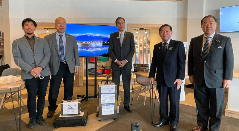 長野県知事、大町市長らと環境問題や地域創生への取り組みについて意見交換を実施