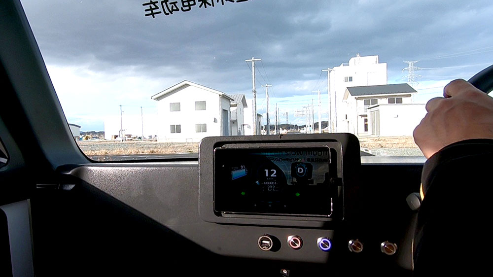 福島ロボットテストフィールドにおける走行試験について