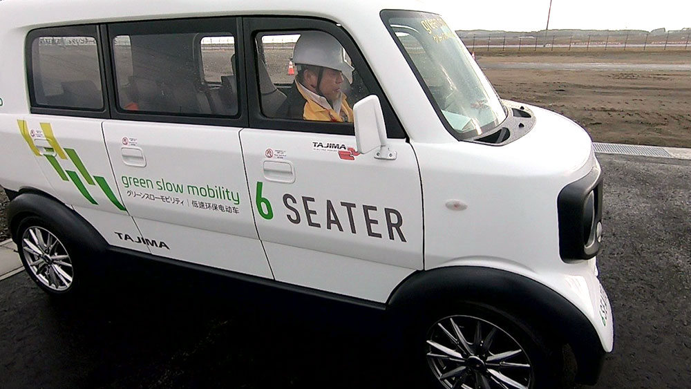 Test run conducted at the Fukushima Robot Test Field