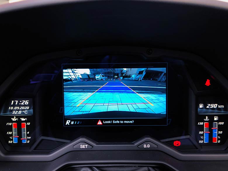 リヤビューカメラ(17/20枚)-ランボルギーニ アヴェンタドール S ロードスター