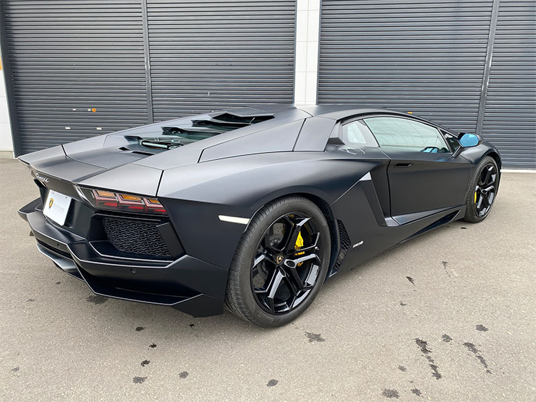 ランボルギーニ　(6/14枚) ランボルギーニ アヴェンタドール LP700-4 ブラック