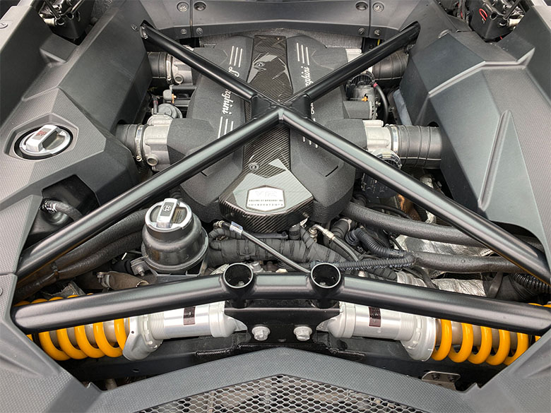 ランボルギーニ　(7/14枚) ランボルギーニ アヴェンタドール LP700-4 ブラック