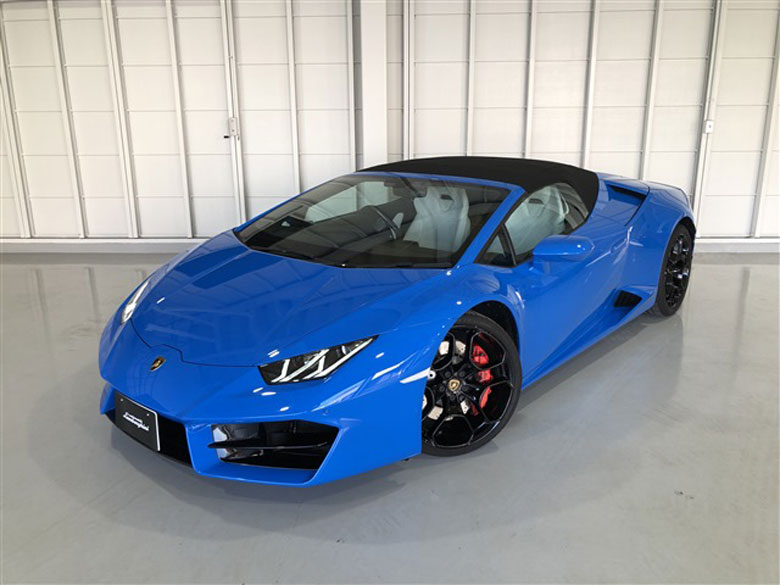 ランボルギーニ ウラカン スパイダー LP580-2 ブルー 