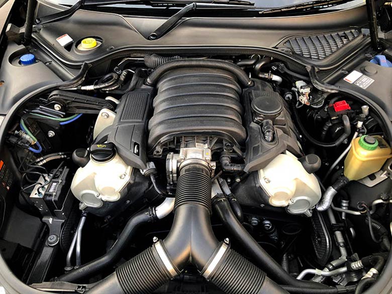 V6 3600CC、非常に扱いやすいスペック、ポルシェ独特の出力特性です。(11/20枚) ポルシェ パナメーラ3.6 PDK