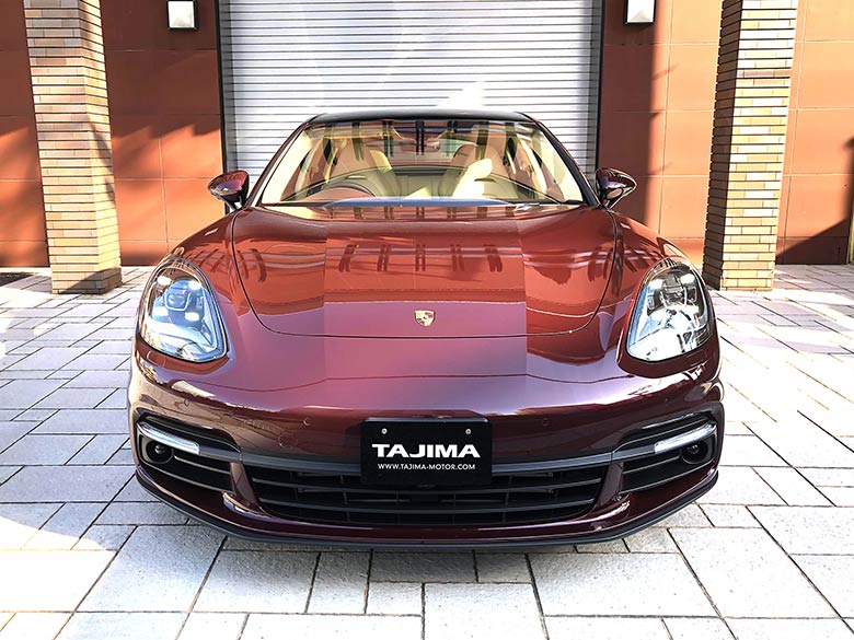 ポルシェ パナメーラ 3.0 PDK - ワインレッド LED ヘッドライト(PDLS+) (2/34枚)