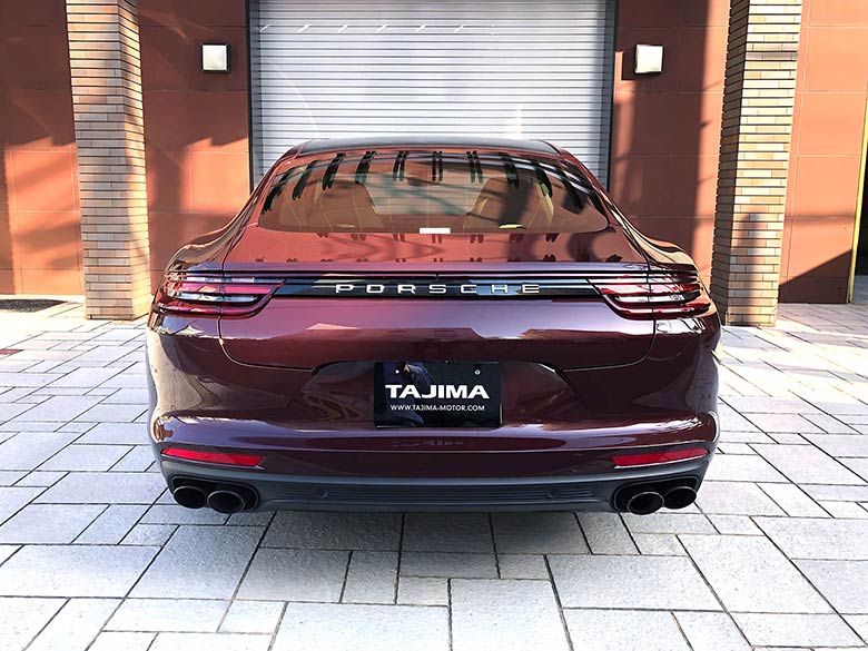 ポルシェ パナメーラ 3.0 PDK - ワインレッド サラウンドビュー付 パークアシスト (3/34枚)