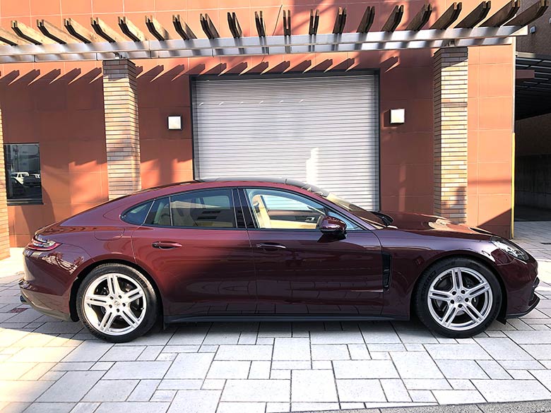 ポルシェ パナメーラ 3.0 PDK - ワインレッド コンフォート アクセス (4/34枚)