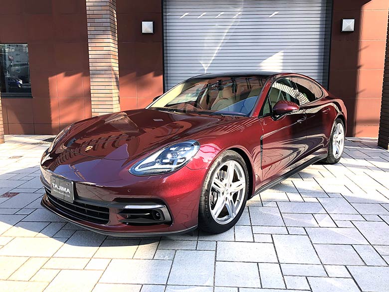 ポルシェ パナメーラ 3.0 PDK - ワインレッド ソフト クローズ ドア (7/34枚)