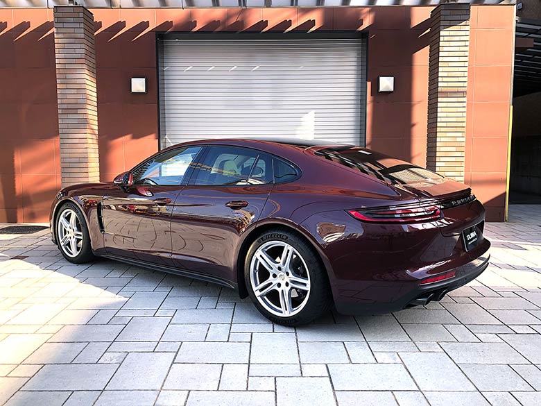 ポルシェ パナメーラ 3.0 PDK - ワインレッド スポーツエグゾースト システム（ブラッシュ仕上げステンレススチールスポーツテールパイプ） (9/34枚)