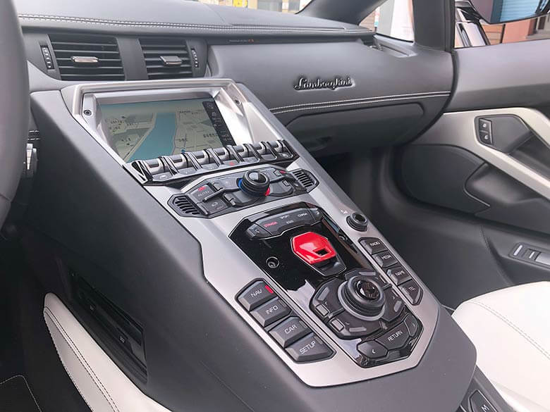 マルチメディアシステム　ナビゲーション(10/31枚)-ランボルギーニ アヴェンタドール S ロードスター