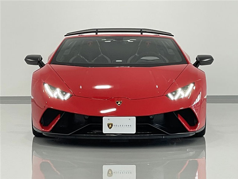 ランボルギーニ ウラカン ペルフォルマンテ スパイダー (LDF) 4WD レッド MY2018 リフティング＆マグネットレオロジカルサスペンション (2/12枚)