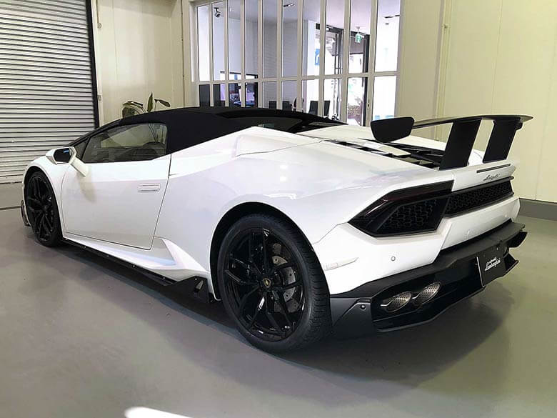 ランボルギーニ ウラカンスパイダーRWD (LDF)　純正エアロキット付き - ホワイト 540 Nm at 6.500 rpm (7/38枚)