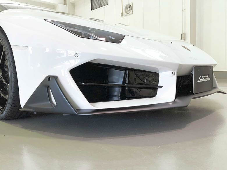 ランボルギーニ ウラカンスパイダーRWD (LDF)　純正エアロキット付き - ホワイト Magneto rheological suspension (9/38枚)