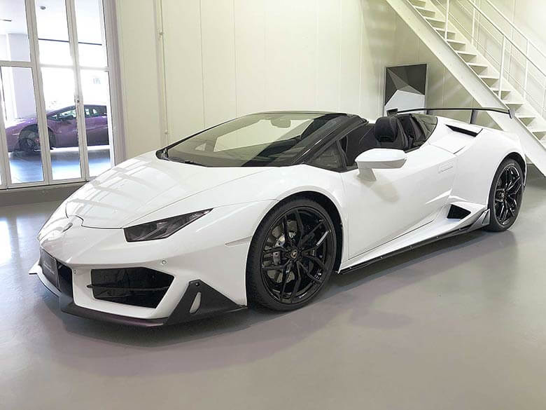 ランボルギーニ ウラカンスパイダーRWD (LDF)　純正エアロキット付き(38/38枚)