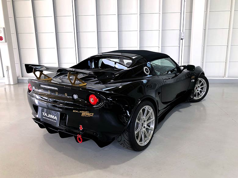 ロータス エリーゼ CUP250 GP EDITION - ブラック 今年1月新車登録、ワンオーナー下取りのCUP250　GPエディション。内外装大変綺麗です。 (5/31枚)