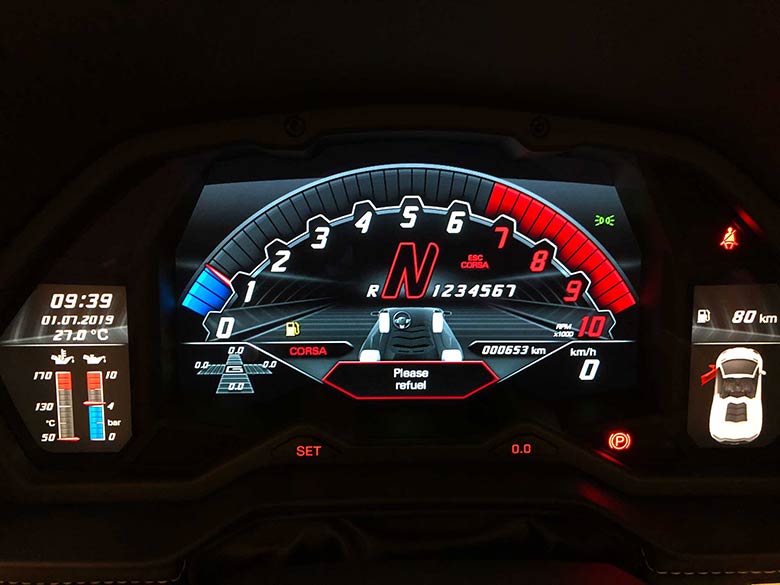 ランボルギーニ アヴェンタドールS ロードスター - パールホワイト 走行650km (15/20枚)