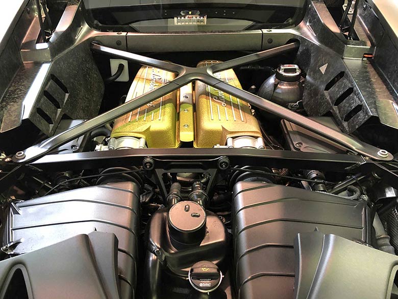 ランボルギーニ ウラカン ペルフォルマンテ (LDF) 4WD - グレー Forged Composite and the engine bronze manifold (17/19枚)