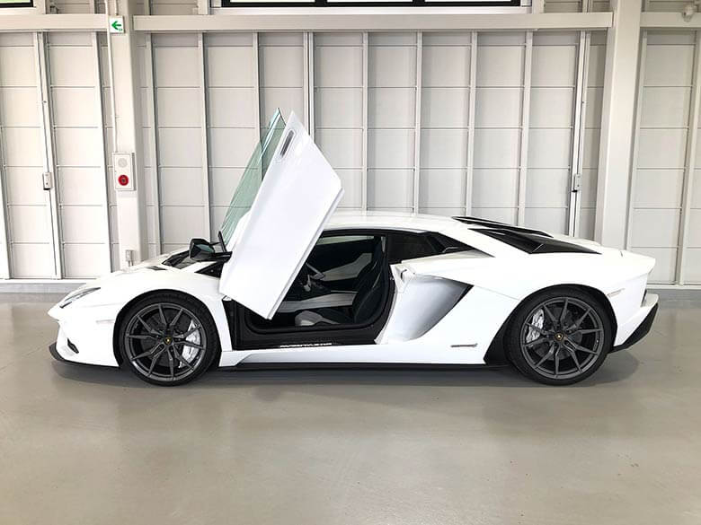 ランボルギーニ アヴェンタドール S - Bianco Isis(ホワイト) MY2017 20/21インチDIONE FORGEDホイール (7/20枚)