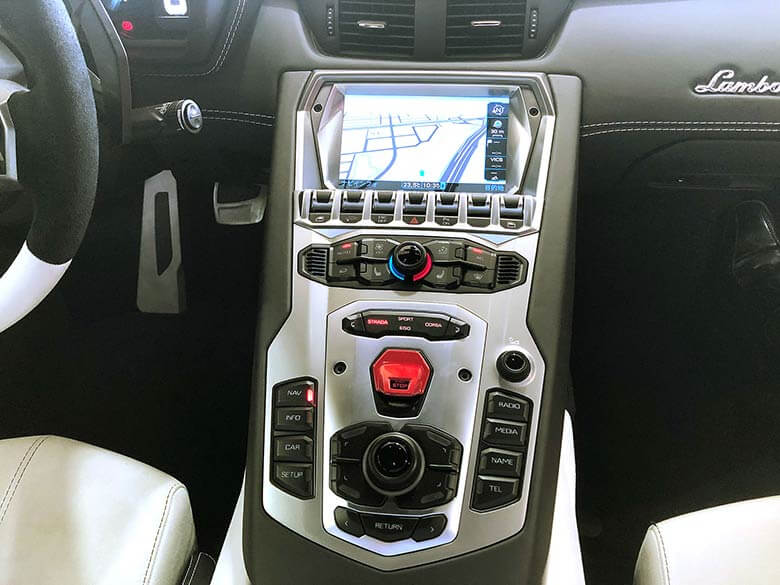 ランボルギーニ アヴェンタドール S - Bianco Isis(ホワイト) MY2017 センソニウムサウンドシステム (16/20枚)