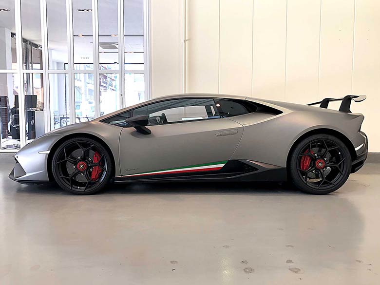 ランボルギーニ ウラカン ペルフォルマンテ (LDF) 4WD - グレー Rims Loge forged 20インチホイール (5/20枚)