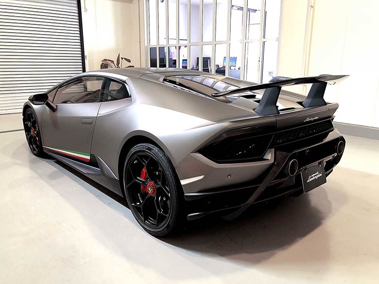 ランボルギーニ ウラカン ペルフォルマンテ (LDF) 4WD - グレー ガラスエンジンフード (9/20枚)