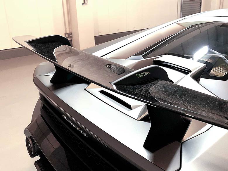 ランボルギーニ ウラカン ペルフォルマンテ (LDF) 4WD - グレー Aerodinamica Lamborghini Attiva (ALA) (10/20枚)