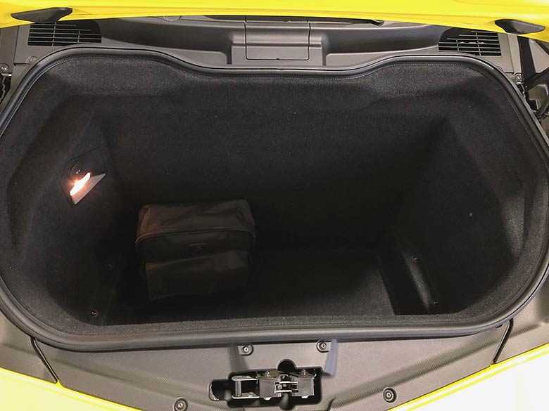 ラゲッジスペース (11/19枚) ランボルギーニ アヴェンタドール LP700-4 イエローメタリック MY2014