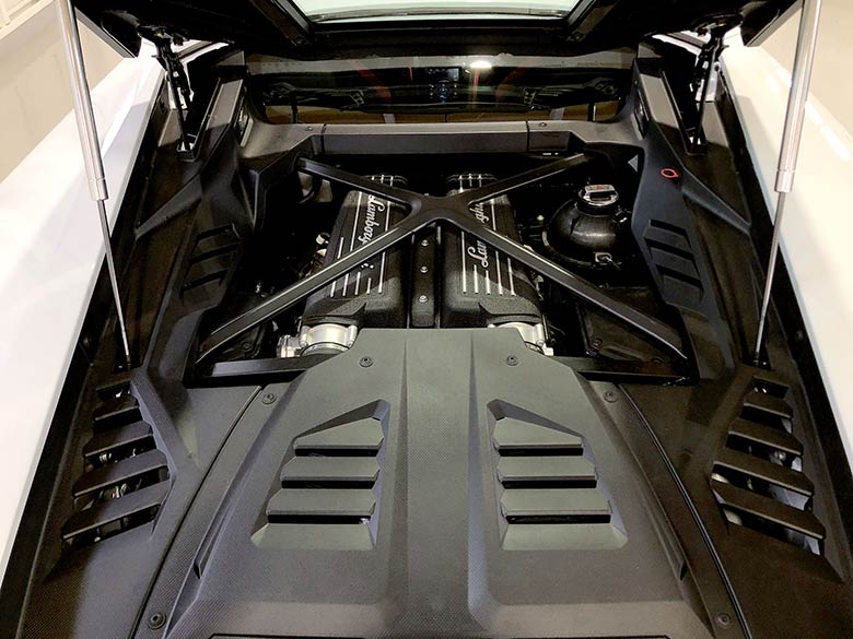 ランボルギーニ ウラカン EVO (LDF) 4WD - メタリックホワイト(Bianco Icarus）  (20/20枚)