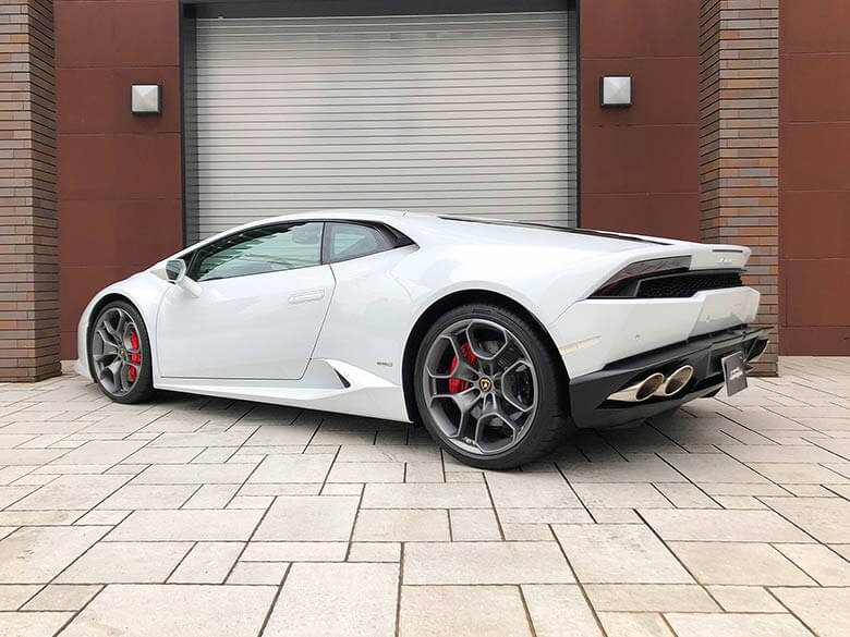 ランボルギーニ ウラカン LP610-4 (LDF) 4WD - ホワイトメタリック 前後パーキングセンサー (8/26枚)