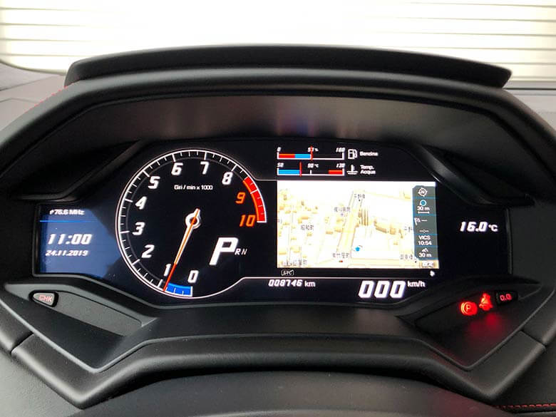 ランボルギーニ ウラカン LP610-4 (LDF) 4WD - ホワイトメタリック ナビゲーションシステム (9/26枚)