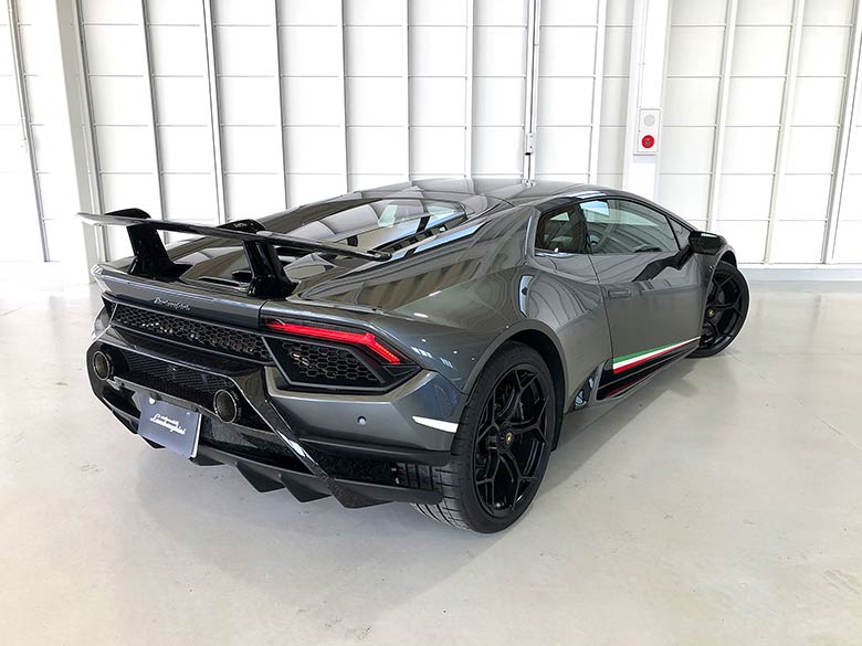 ランボルギーニ ウラカン ペルフォルマンテ (LDF) 4WD - メタリックグレー Aerodinamica Lamborghini Attiva (ALA) (8/21枚)