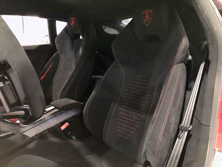 ランボルギーニ ウラカン ペルフォルマンテ (LDF) 4WD - レッド ペルフォルマンテ専用シート (17/20枚)