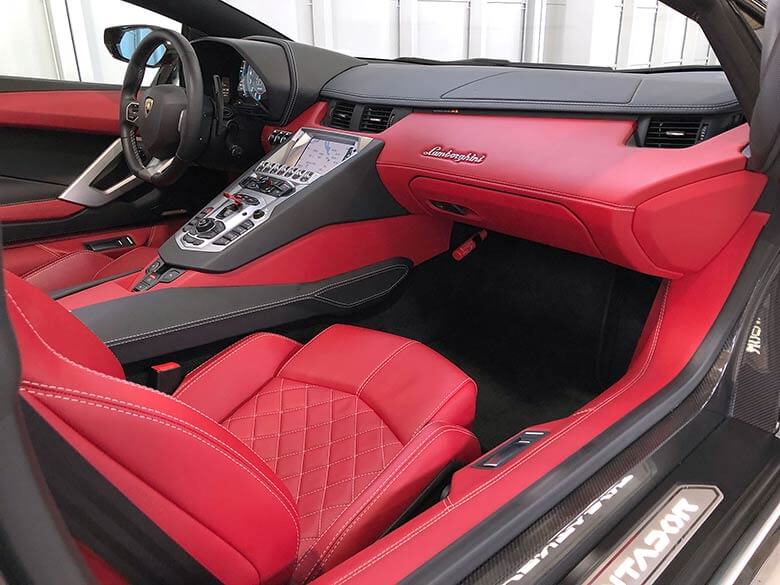 シートヒーター (15/24枚) ランボルギーニ アヴェンタドール S ロードスター シルバー MY2018